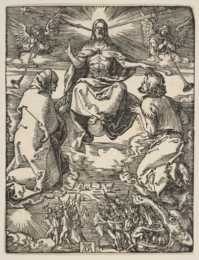 Az utolsó ítélet, A kis szenvedélyből, kb. 1510. alkotó: Albrecht Dürer