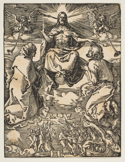 Az utolsó ítélet, A kis szenvedélyből, kb. 1510. alkotó: Albrecht Dürer