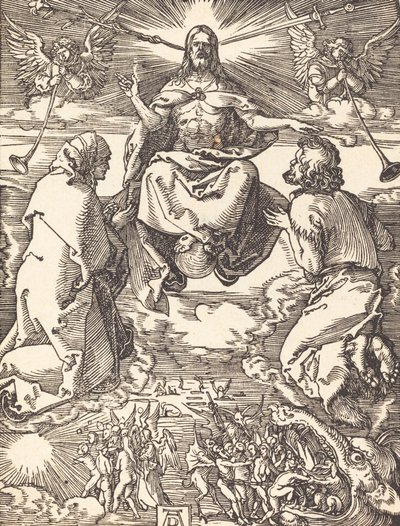Az utolsó ítélet, valószínűleg c. 15091510. alkotó: Albrecht Dürer