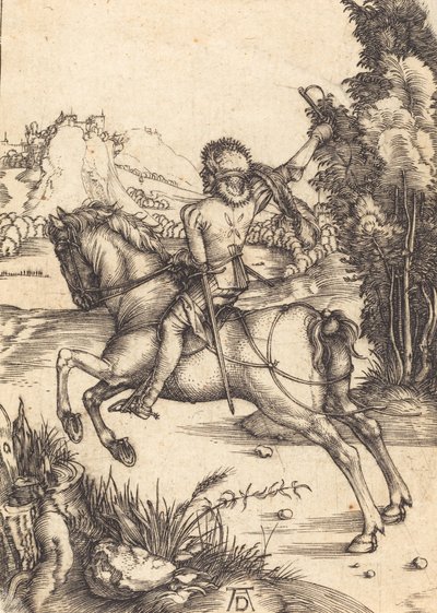 A kis futár c. 1496. alkotó: Albrecht Dürer