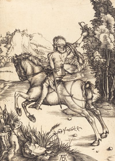 A kis futár c. 1496. alkotó: Albrecht Dürer