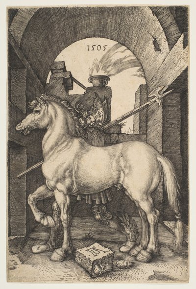 A kis ló, 1505. alkotó: Albrecht Dürer