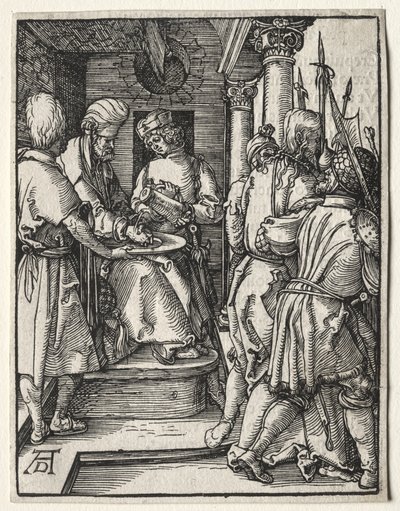 A kis passió: Pilátus kezet mos alkotó: Albrecht Dürer