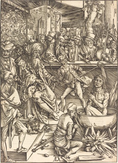 Szent János vértanúsága alkotó: Albrecht Dürer