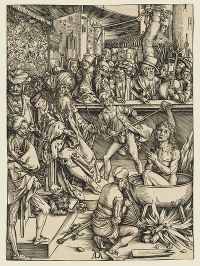Szent János vértanúsága alkotó: Albrecht Dürer