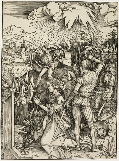 Szent Katalin vértanúsága alkotó: Albrecht Dürer