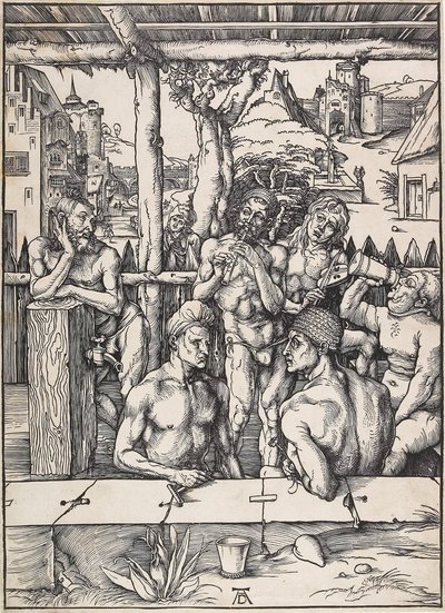 A férfi fürdő alkotó: Albrecht Dürer