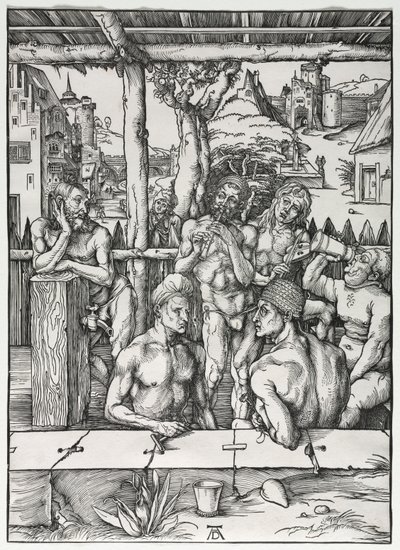 A Férfi Fürdőház alkotó: Albrecht Dürer