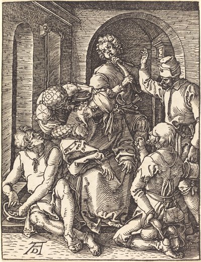 Krisztus kigúnyolása alkotó: Albrecht Dürer