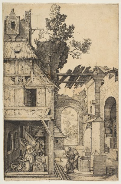Születés, 1504. alkotó: Albrecht Dürer