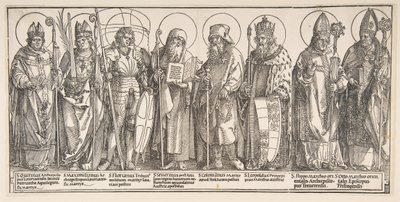 Ausztria védőszentjei, 1515-17. alkotó: Albrecht Dürer