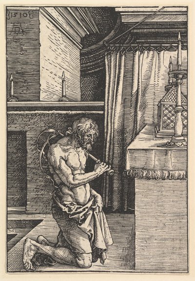 A bűnbánó, 1510. alkotó: Albrecht Dürer
