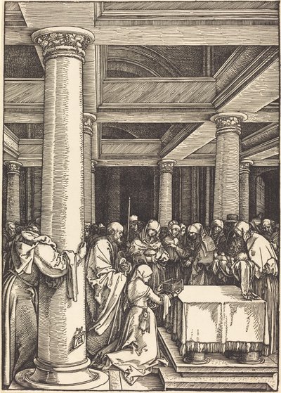 Krisztus bemutatása a templomban alkotó: Albrecht Dürer