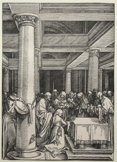 Krisztus bemutatása a templomban alkotó: Albrecht Dürer