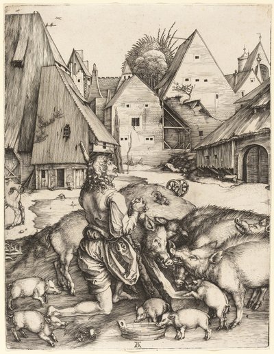 A tékozló fiú alkotó: Albrecht Dürer