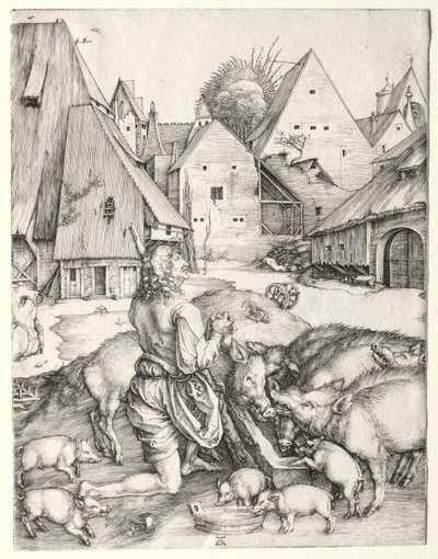 A tékozló fiú alkotó: Albrecht Dürer