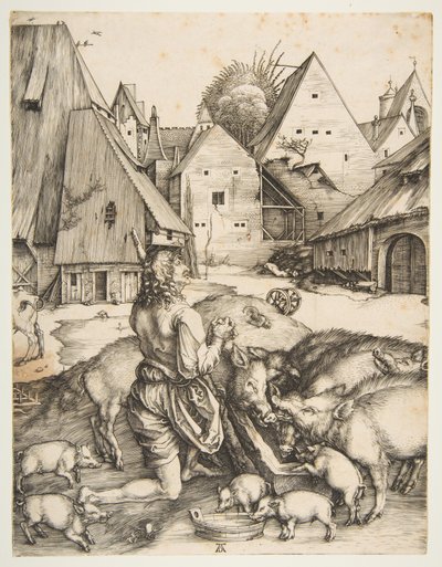 A tékozló fiú alkotó: Albrecht Dürer