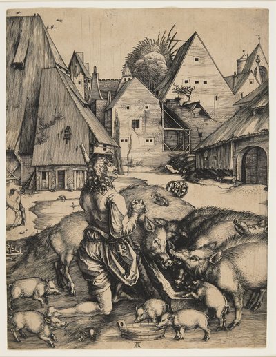 A tékozló fiú alkotó: Albrecht Dürer