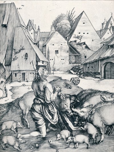 A tékozló fiú, 1495-1906 alkotó: Albrecht Dürer
