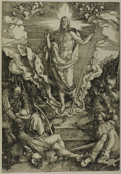 A feltámadás, A nagy szenvedélyből alkotó: Albrecht Dürer