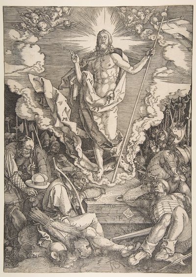 A feltámadás.n.d. alkotó: Albrecht Dürer