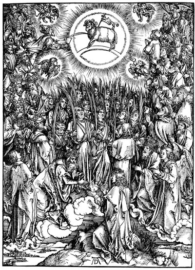 Szent János apokalipszis kinyilatkoztatása, 1498 alkotó: Albrecht Dürer