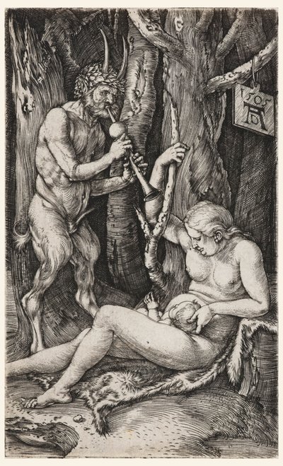 A Satyr család alkotó: Albrecht Dürer
