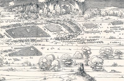 Egy erőd ostroma II, 1527 1906 alkotó: Albrecht Dürer