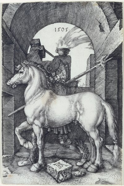 A kis ló, 1505 alkotó: Albrecht Dürer