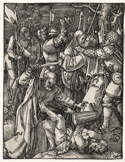 A kis szenvedés: Krisztus árulása alkotó: Albrecht Dürer