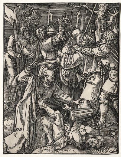A kis szenvedély: Krisztus árulása. alkotó: Albrecht Dürer