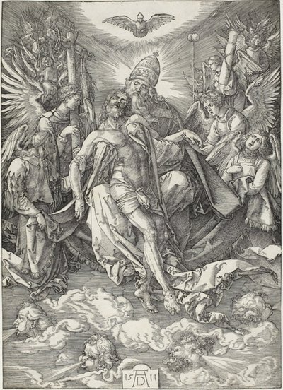 A Szentháromság (a kegyelem széke) alkotó: Albrecht Dürer
