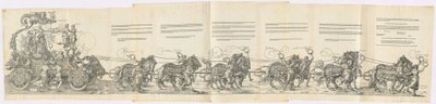 Maximilian I diadalszekere (A nagy diadalkocsi) alkotó: Albrecht Dürer