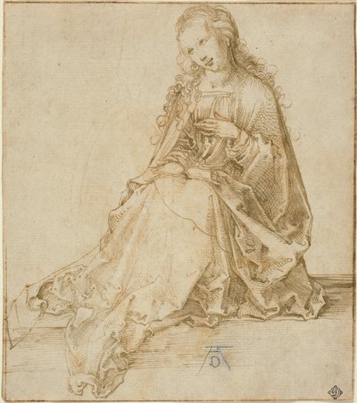 A Szűz Angyali üdvözlet alkotó: Albrecht Dürer