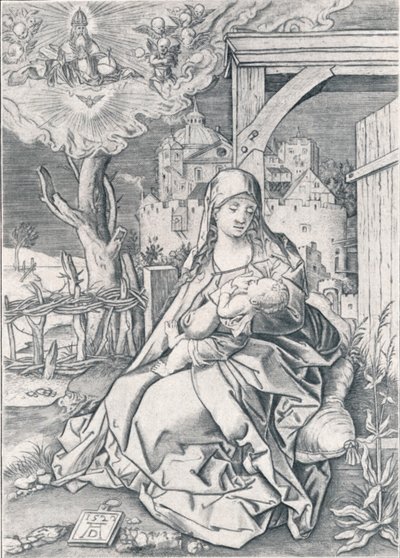 Szűz a kapunál, 1522 1906. alkotó: Albrecht Dürer