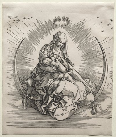 Szűz a félholdon alkotó: Albrecht Dürer