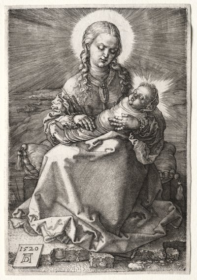 Szűz a pólyás gyermekkel, 1520. alkotó: Albrecht Dürer