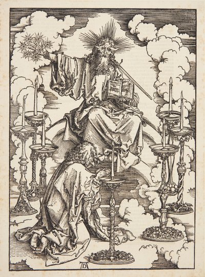 A hét gyertyatartó látomása alkotó: Albrecht Dürer