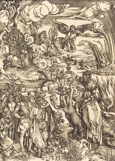 A babiloni kurva, 1498. alkotó: Albrecht Dürer