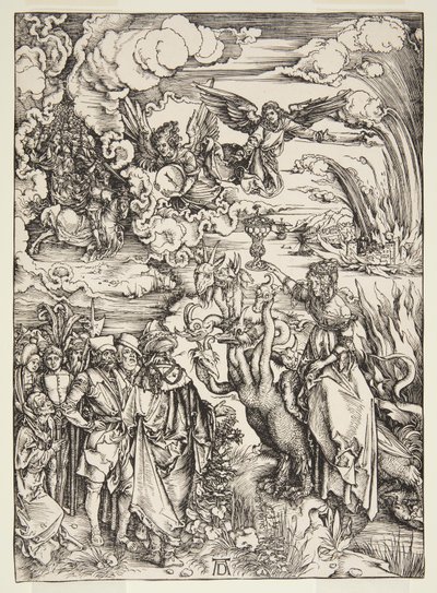 A babiloni kurva az Apokalipszisből alkotó: Albrecht Dürer