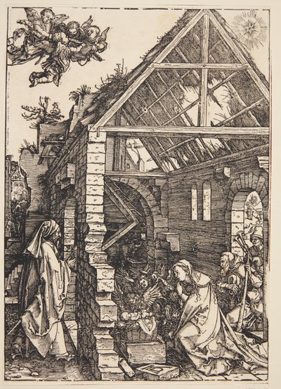 A pásztorok imádata alkotó: Albrecht Dürer