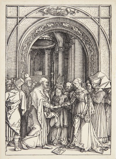 A Szűzanya eljegyzése alkotó: Albrecht Dürer