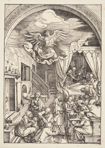 A Szűz születése alkotó: Albrecht Dürer