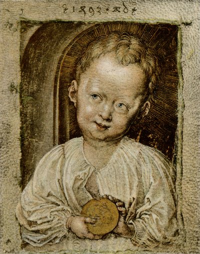 A fiú Jézus mint Megváltó alkotó: Albrecht Dürer