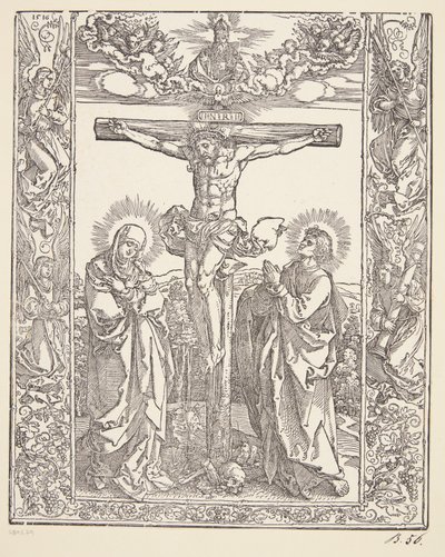 A keresztre feszítés alkotó: Albrecht Dürer