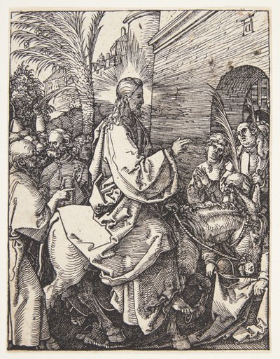 Belépés Jeruzsálembe alkotó: Albrecht Dürer