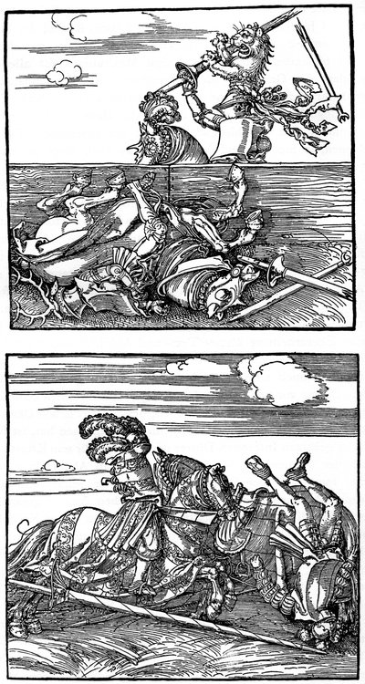 Versenyjelenetek, 1515-1516, 1936 alkotó: Albrecht Dürer