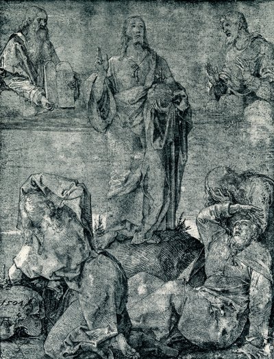 Színeváltozás a Tábor-hegyen alkotó: Albrecht Dürer
