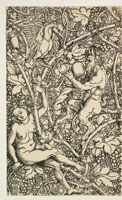 Két minta gobelinhez szatyrcsaláddal alkotó: Albrecht Dürer