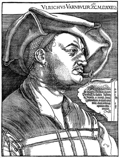 Ulrich Varnbüler, 1522, 1936 alkotó: Albrecht Dürer